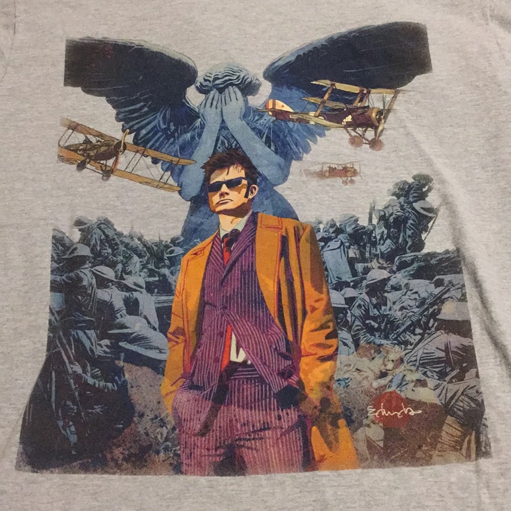 Gray Doctor Who shirt